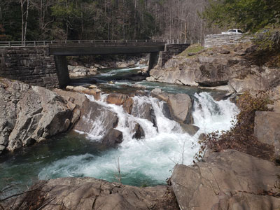 Great Smoky Mountains National Park Laurel Falls