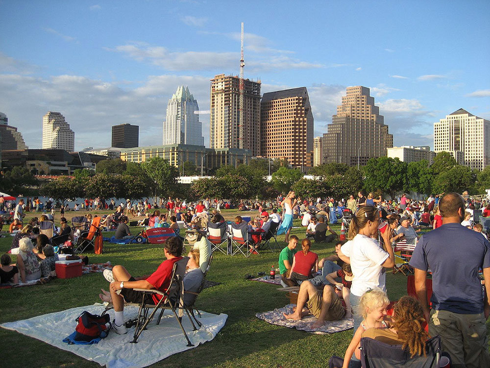 Houston Skyline Night