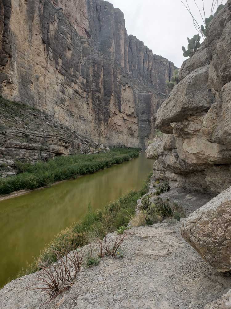 Santa Elena Canyon Bend
