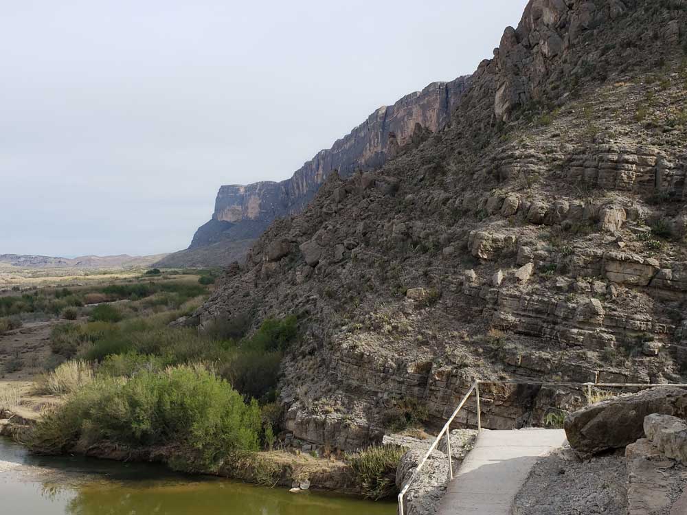 Santa Elena Canyon Trail Start
