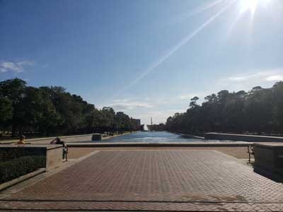 Reflection Pool, Hermann Park, Houston, Texas