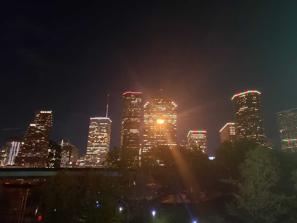 Houston Skyline Night