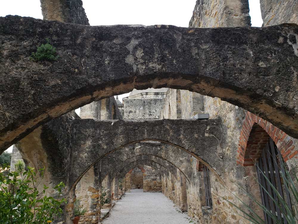 San Antonio Mission San Jose Rear