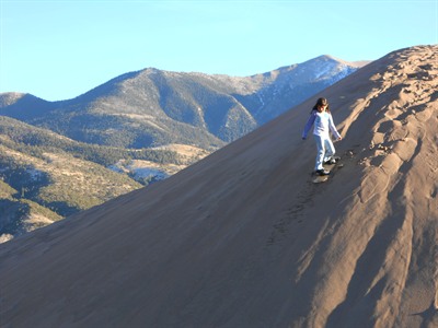 Sandboarding