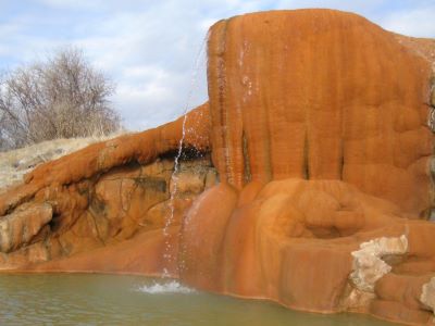 Pool at Mystic Hot Springs, Utah