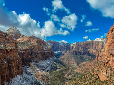 Zion Canyon, Zion National Park, Utah