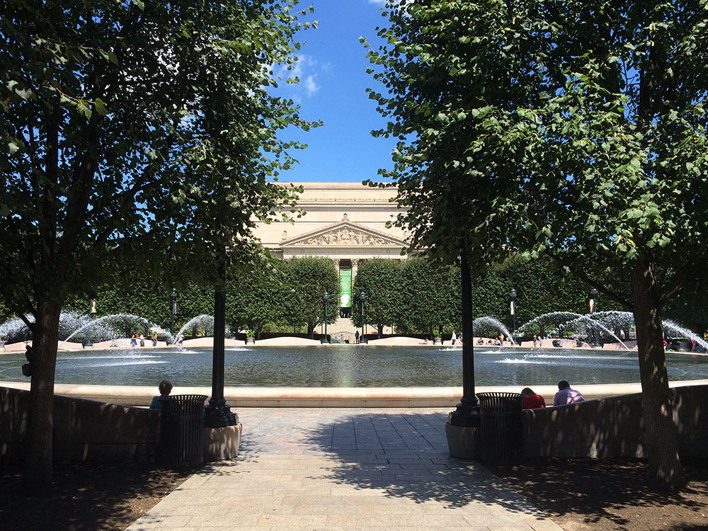 Lincoln Memorial Statue Side