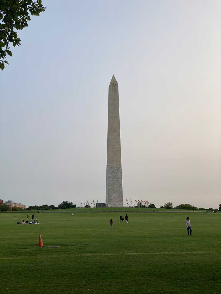 Washington Monument Near White House