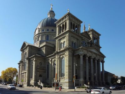 Basilica of St. Josaphat exterior, Milwaukee, Wisconsin