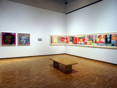 Image Economy gallery in The Big 4-0 exhibit, Haggerty Museum of Art, Milwaukee
