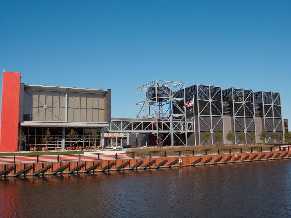 Harley-Davidson Museum building, Milwaukee, Wisconsin