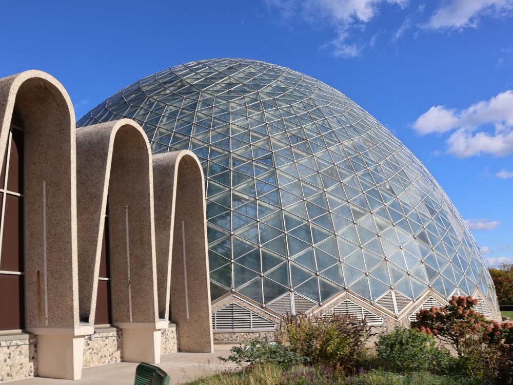 Mitchell Park Horticultural Conservatory dome interior, Milwaukee