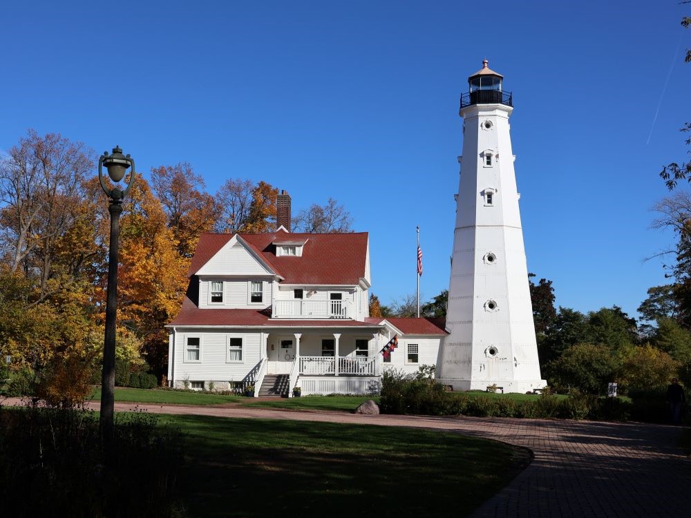 North Point Lighthouse Museum in Lake Park, Milwaukee