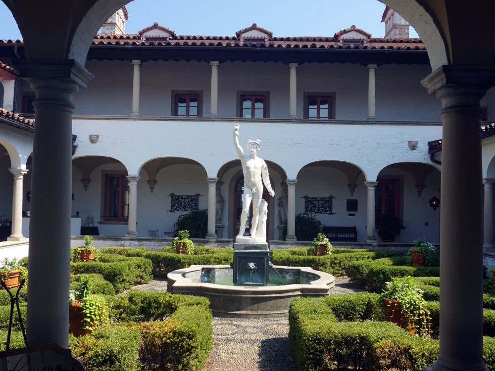 Hermes statue at the Villa Terrace Decorative Arts Museum, Milwaukee