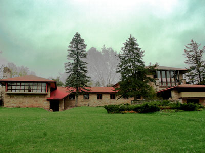 Taliesin, Frank Lloyd Wright's home near Spring Green, Wisconsin