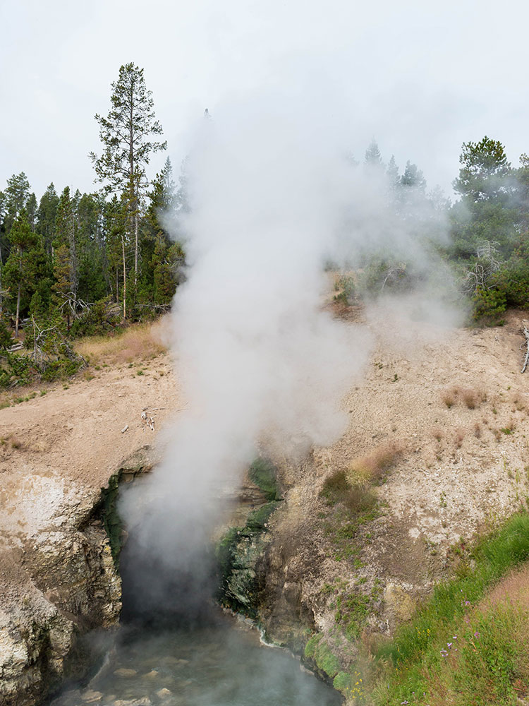 Dragon's Mouth Spring, Yellowstone National Park