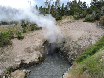 Dragon's Mouth Spring, Yellowstone National Park