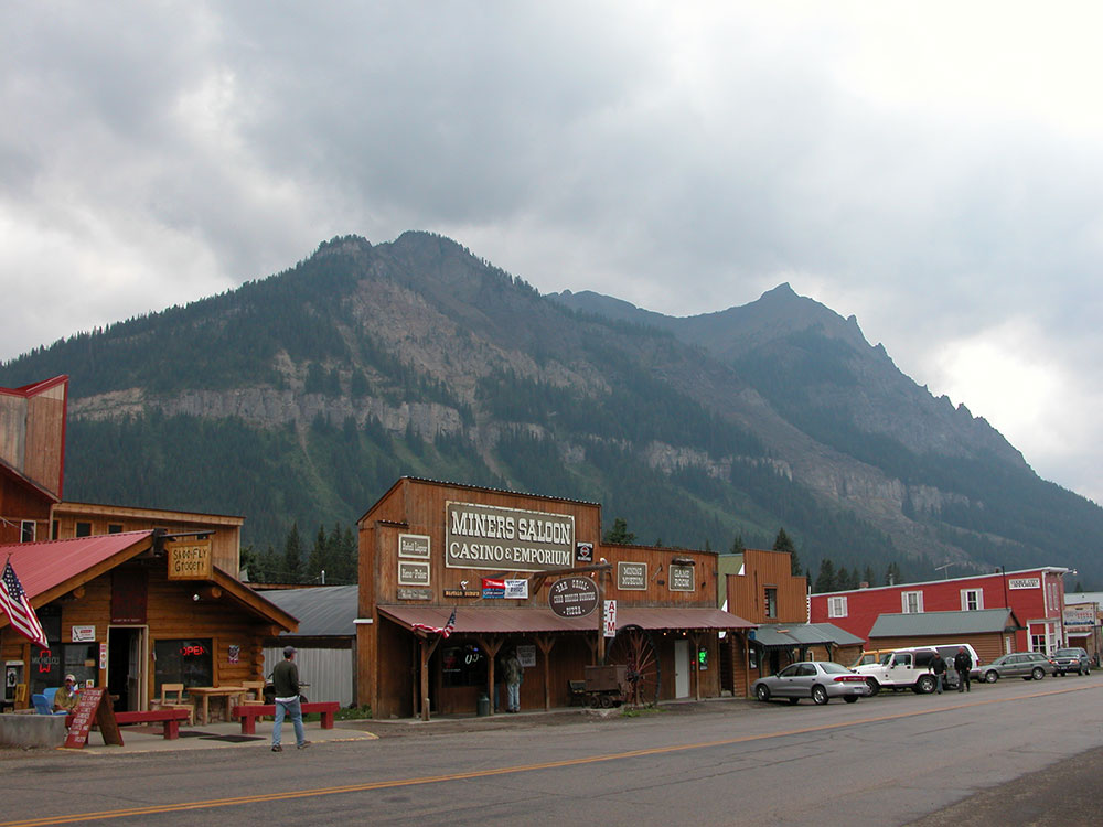 Miners Saloon in Cooke City, Montana