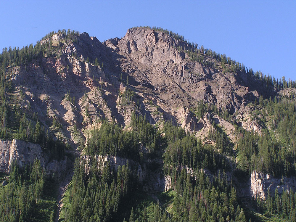 Mountains near Cooke City, Montana