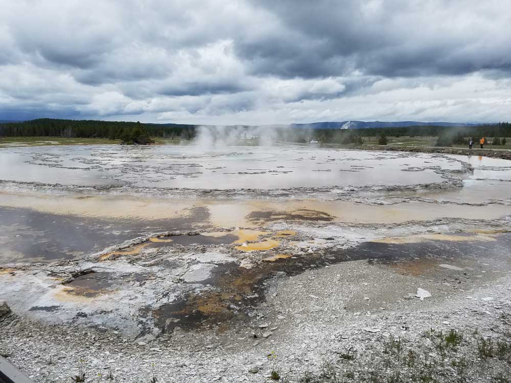 Thermal features of the Lower Geyser Basin, Yellowstone