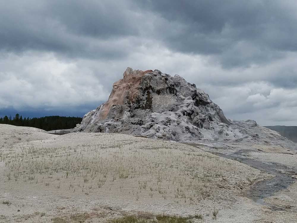 White Dome Geyser, Lower Geyser Basin, Yellowstone