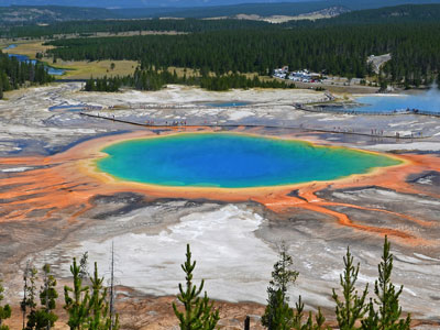 Grand Prismatic Spring, Yellowstone National Park