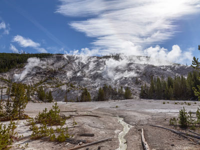 Roaring Mountain, Yellowstone National Park
